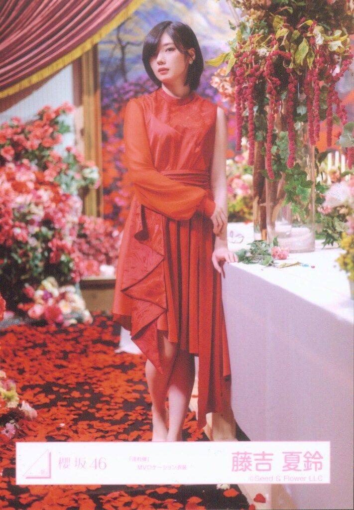 Amazon.co.jp: 櫻坂 櫻坂46 生写真 桜月 MV衣装 藤吉夏鈴 コンプ