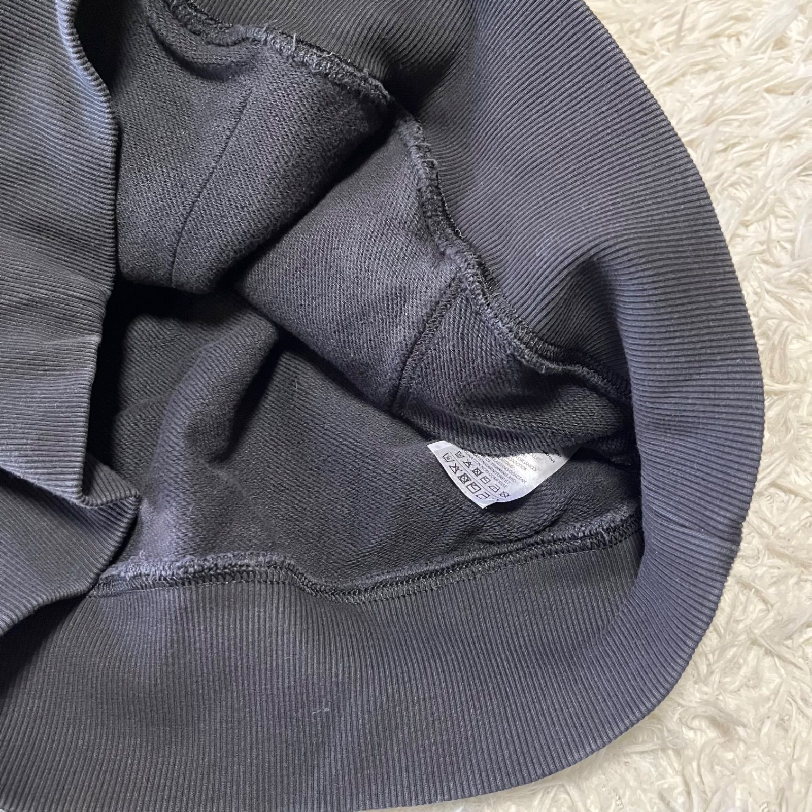 Y-3 ワイスリー プルオーバー 袖ロゴ スウェット フーディー