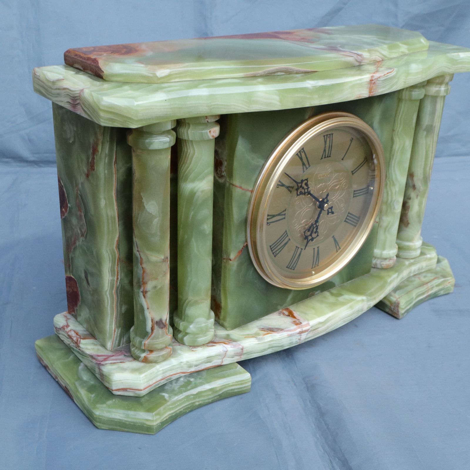 SEIKO emblem/セイコー エンブレム 深緑 スクエア メンズ腕時計 自動巻 範