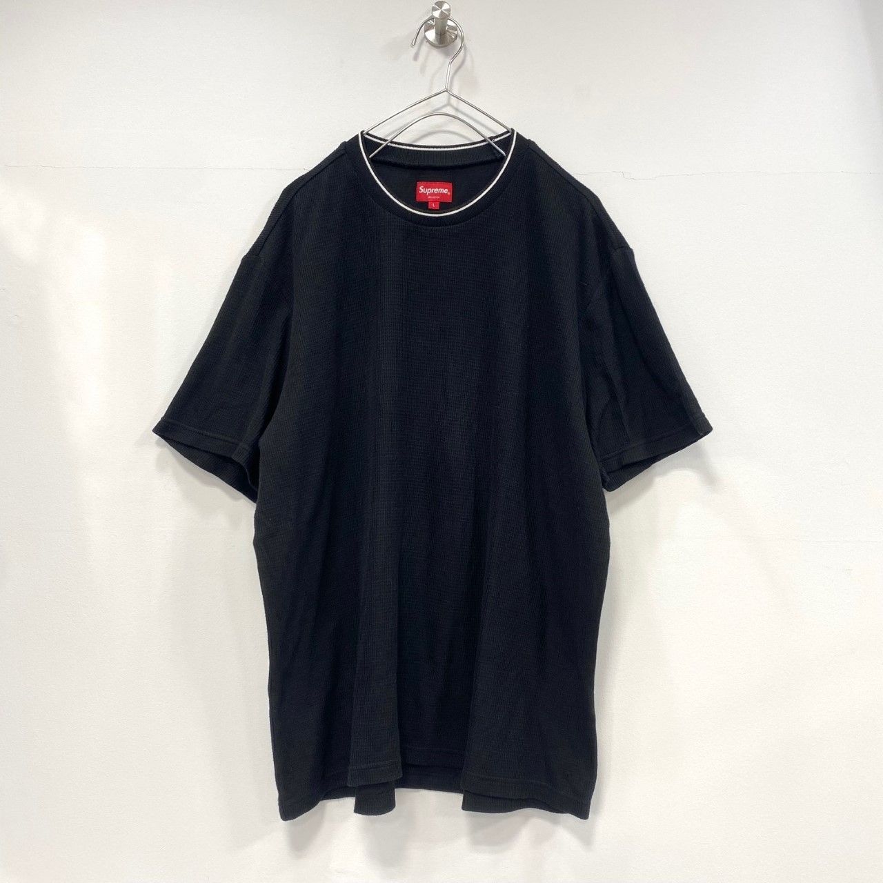 SUPREME 19SS バックロゴ ワッフル Tシャツ シュプリーム - メルカリ