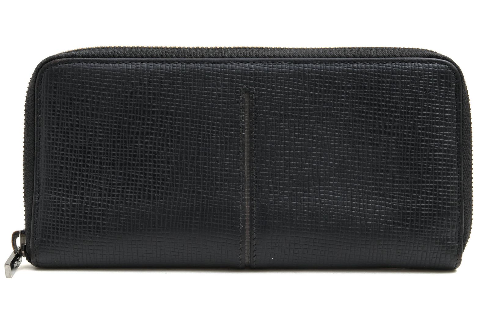 トッズ／TOD'S 長財布 財布 ウォレット メンズ 男性 男性用レザー 革 本革 ブラック 黒  XAMACHA1400 小銭入れあり ラウンドジップ ラウンドファスナー