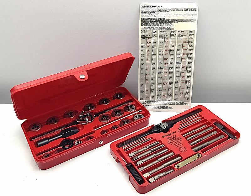 24k-420h Snap-on スナップオン TDM-117A TAP-DIE SET 2本