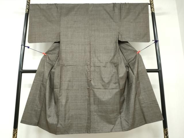 平和屋着物●男性 本場大島紬 100亀甲 総詰め 正絹 DAAW5449ud