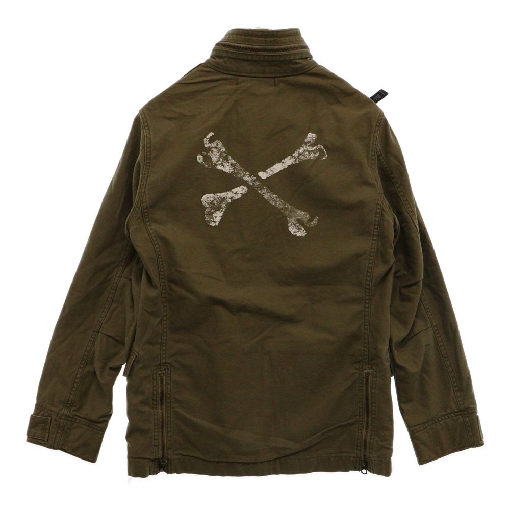 WTAPS クロスボーン ミリタリージャケット サイズ1 カーキ WTAPS クロスボーン ミリタリージャケット サイズ1 カーキ