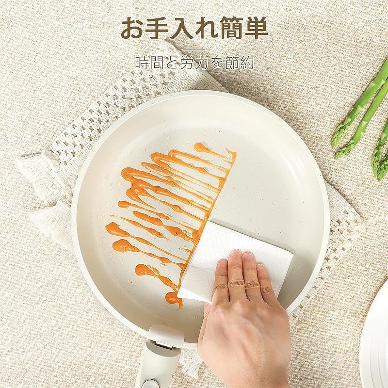 取っ手が取れる 卵焼き器