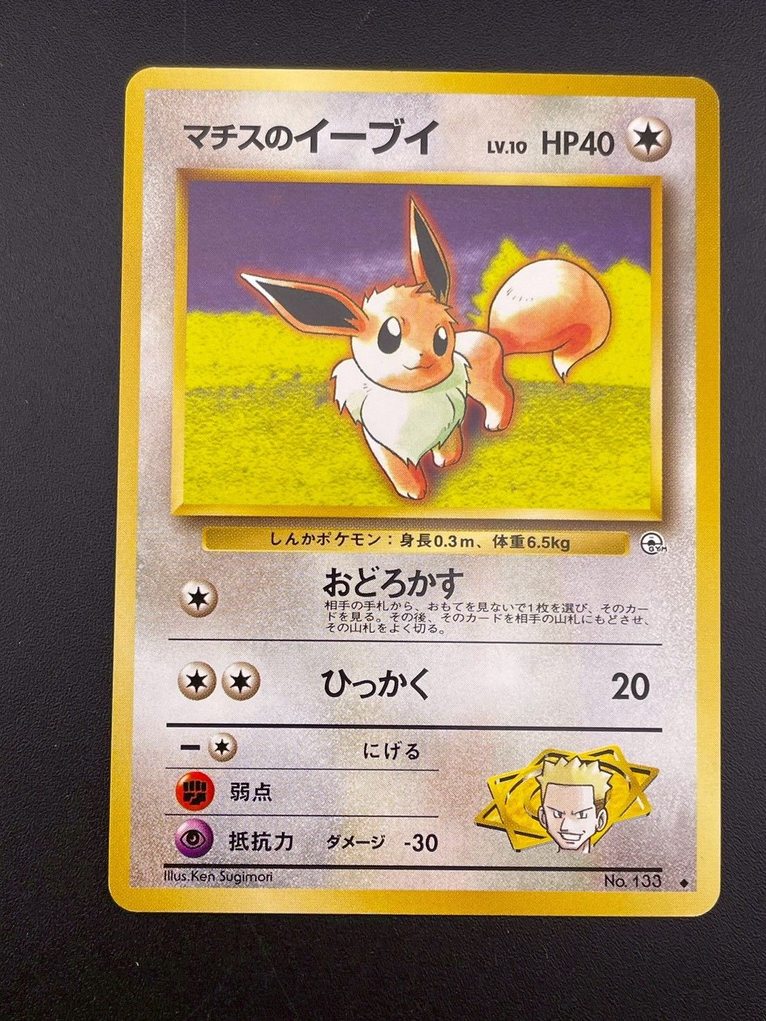 中古品】マチスのイーブイ No. 133 PMCGシリーズ ジム拡張パック