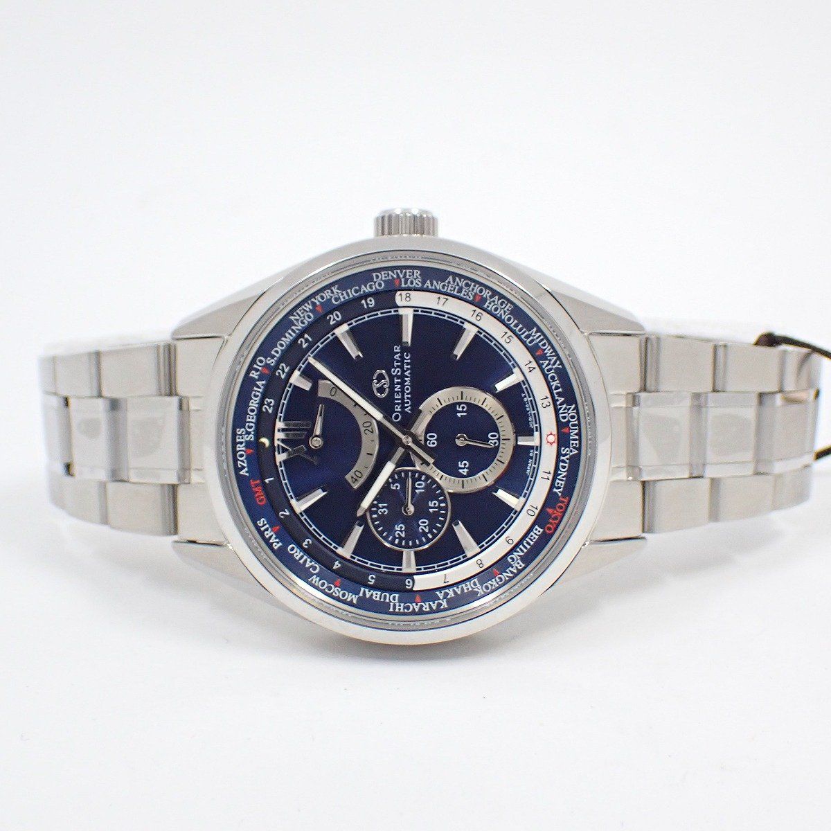 未使用品】オリエントスター GMT ワールドタイム 自動巻き
