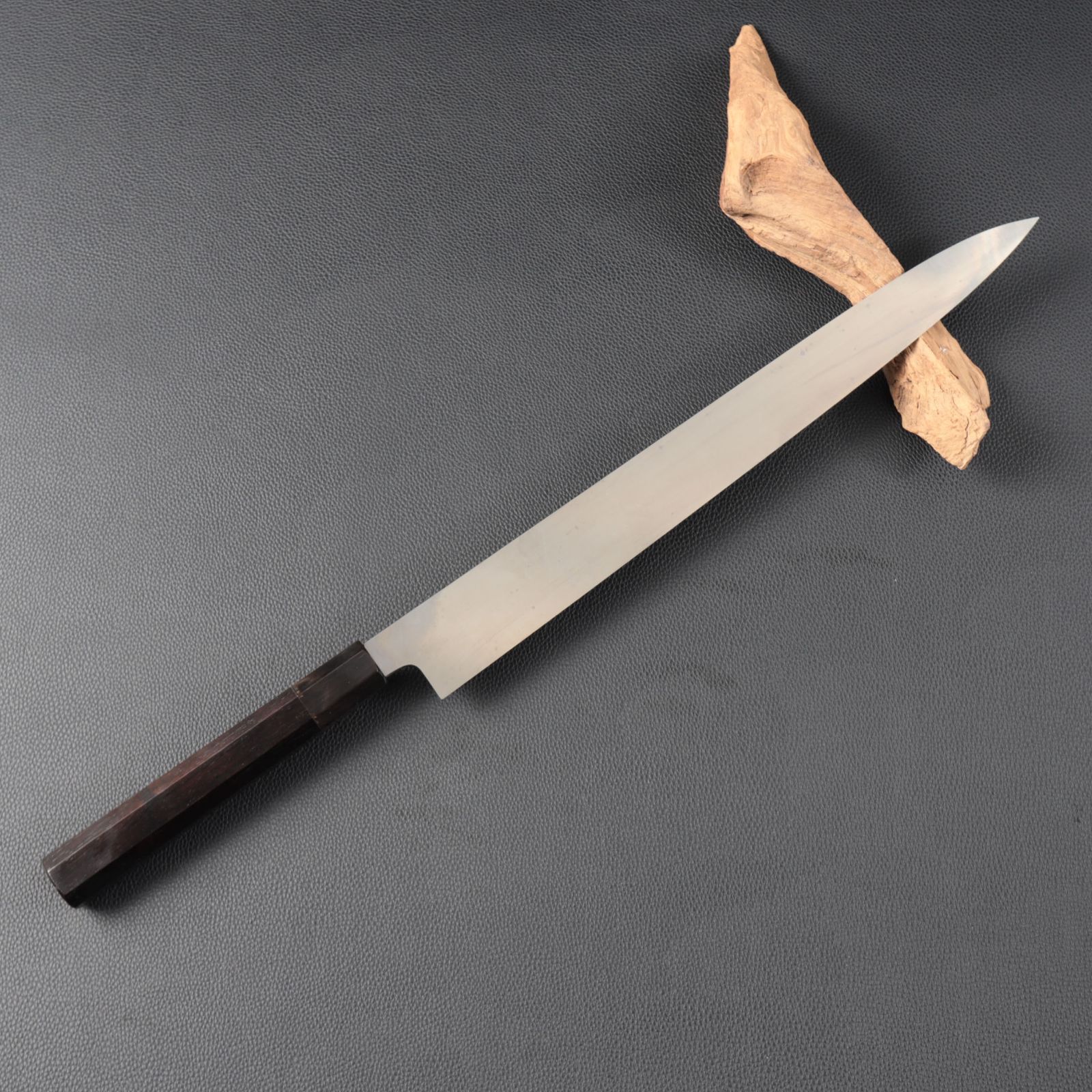 左利き柳刃包丁 左利き刺身包丁 尺一（刃渡り330mm）普通表面