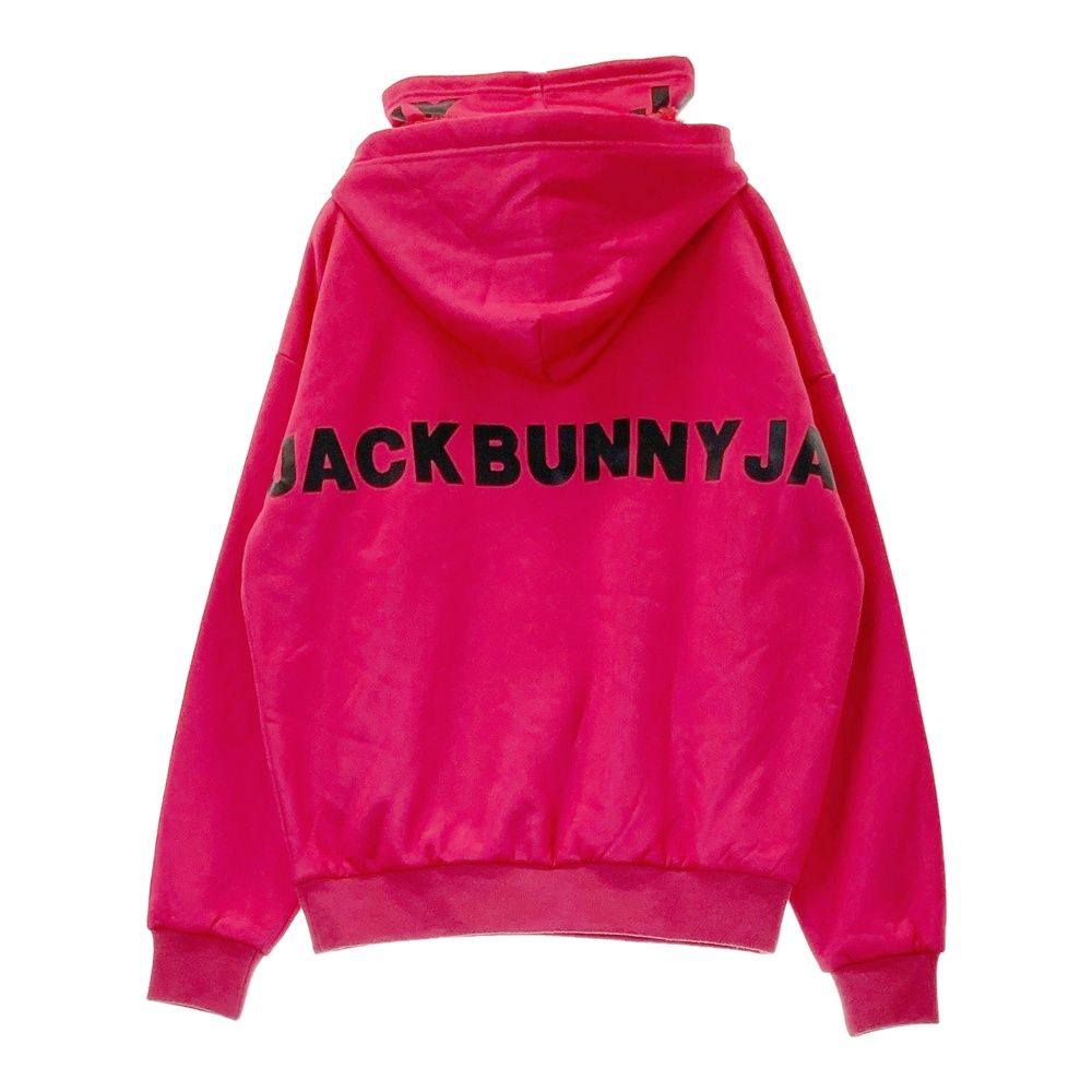 サイズ 0 JACK BUNNY ジャックバニー 裏ボアフリース スウェットパーカー ピンク系 240101504083 ゴルフウェア レディース ストスト