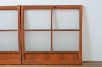 現状販売 ガラス窓2枚セット