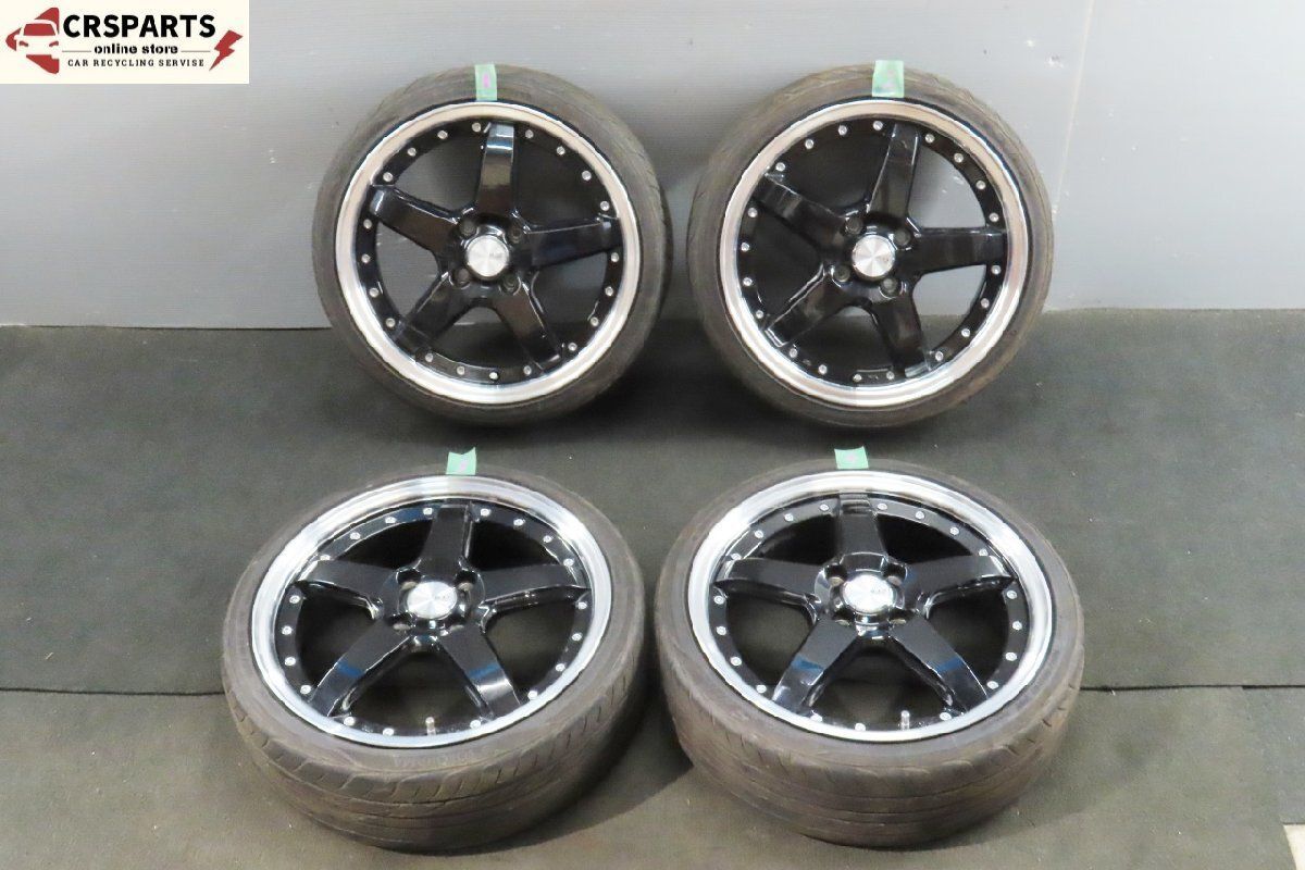 LOXARNY グラスターファイブ 16× 5.5J 48 4H 100PCD ホイール オンロード ヨコハマ Sドライブ タイヤ付 |No T260