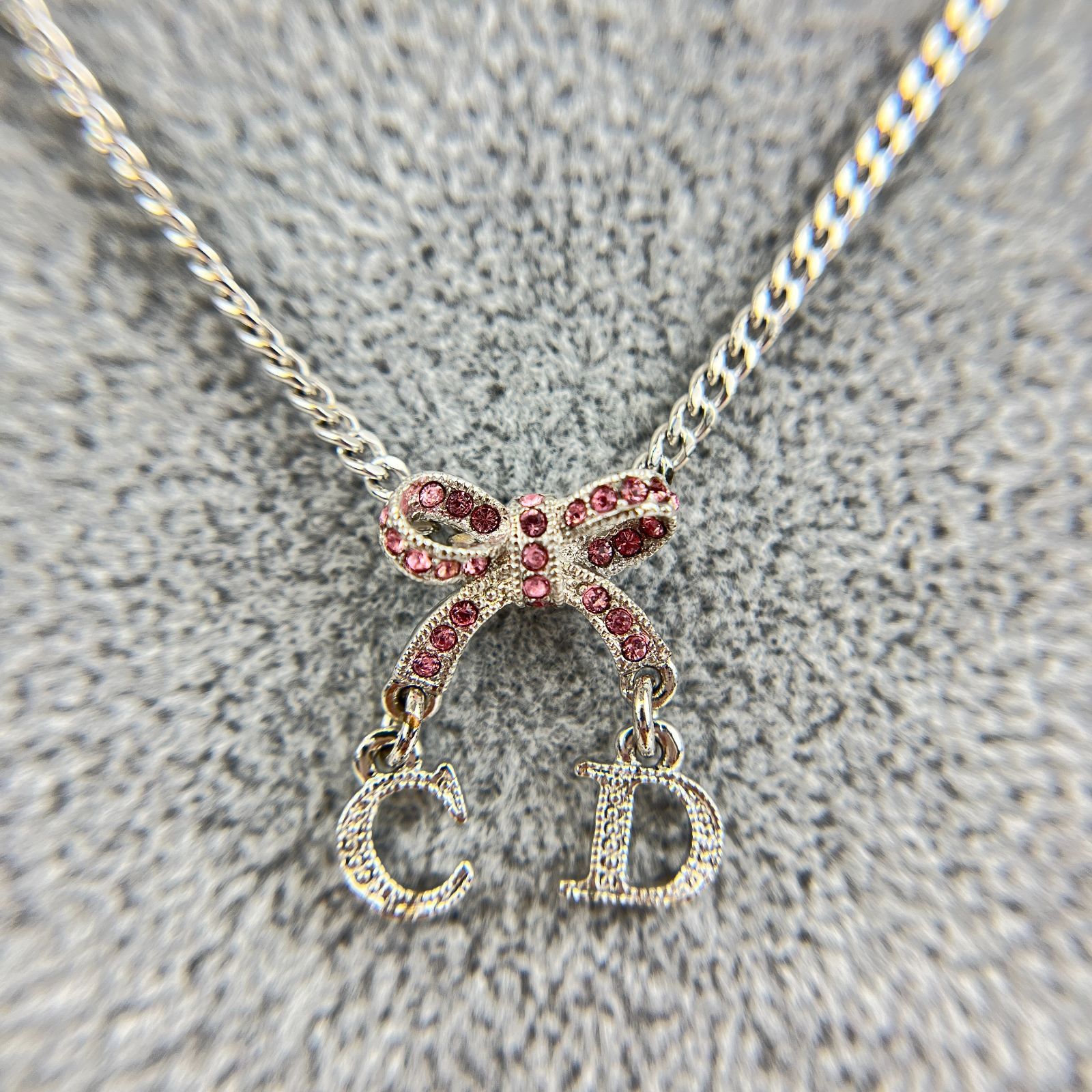 中古】Christian Dior クリスチャンディオール リボン