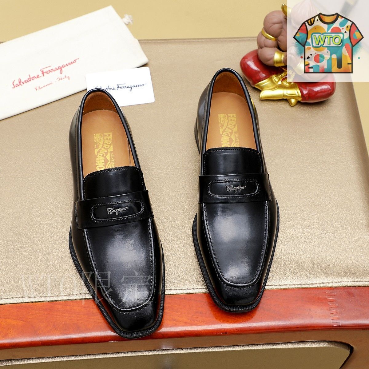 フェラガモ ビジネスシューズ Ferragamo フェラガモ メンズ ビジネス シューズ13-3 - メルカリ