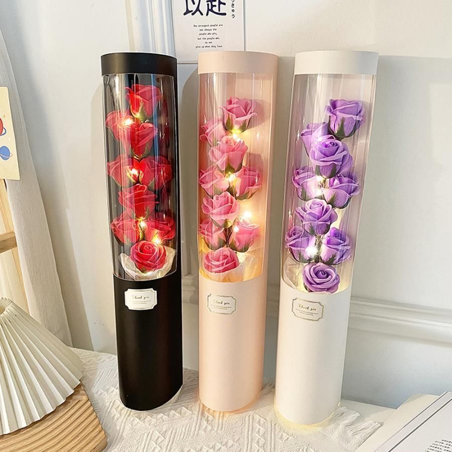 プチギフトに⭐️ソープフラワー★引出物★ ソープフラワー ギフト 花束 一輪 フラワーソープ 造花 プチ