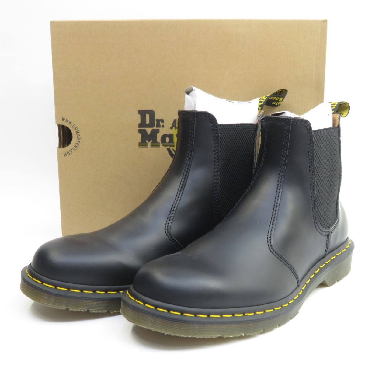 【未使用】Dr.Martens ドクターマーチン 2976 YS チェルシーブーツ サイドゴアブーツ 22227001 UK9 28.0cm 箱有