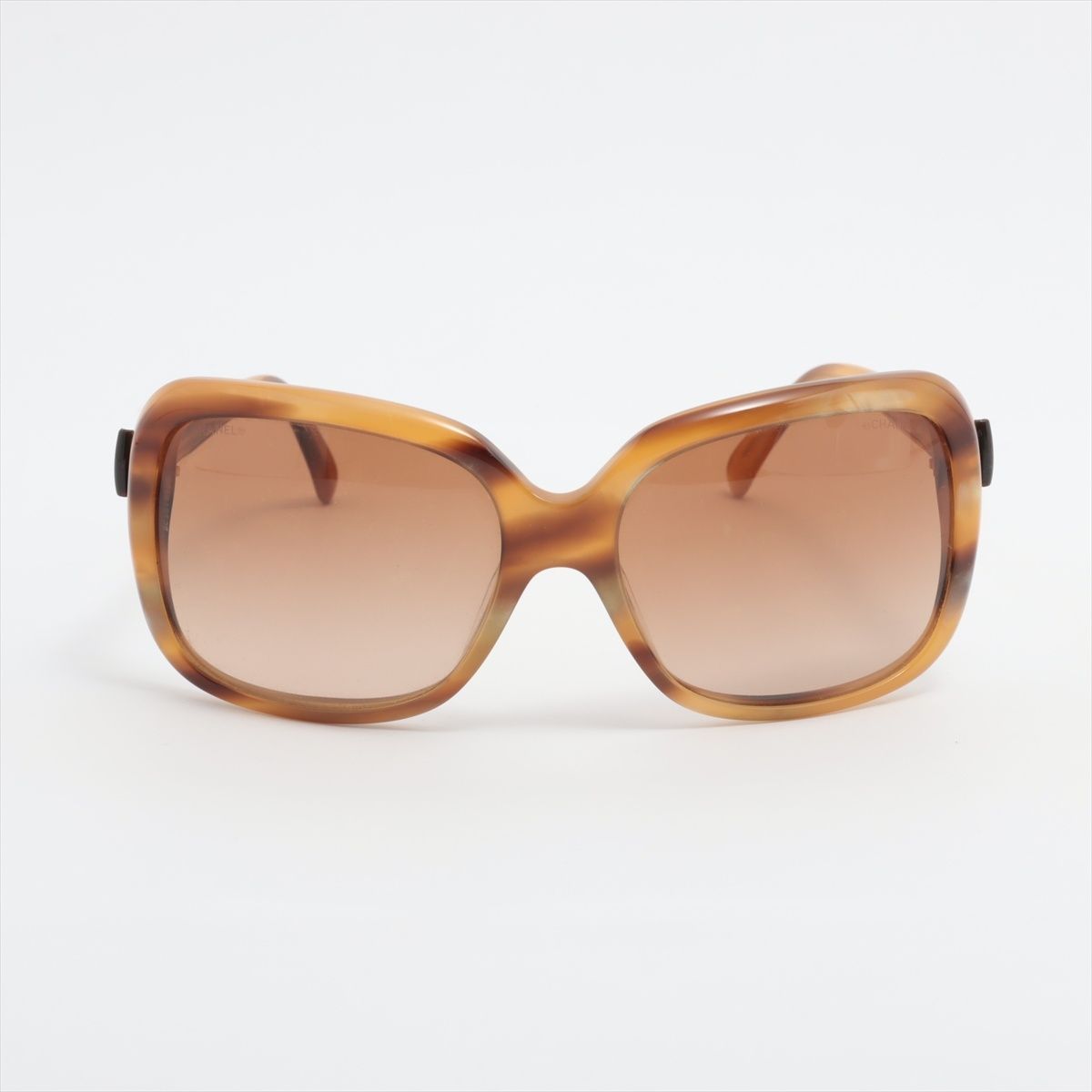 CHANEL ブラウン　リボン　サングラス CHANEL/シャネル ココ リボン サングラス ブラウン 【中古