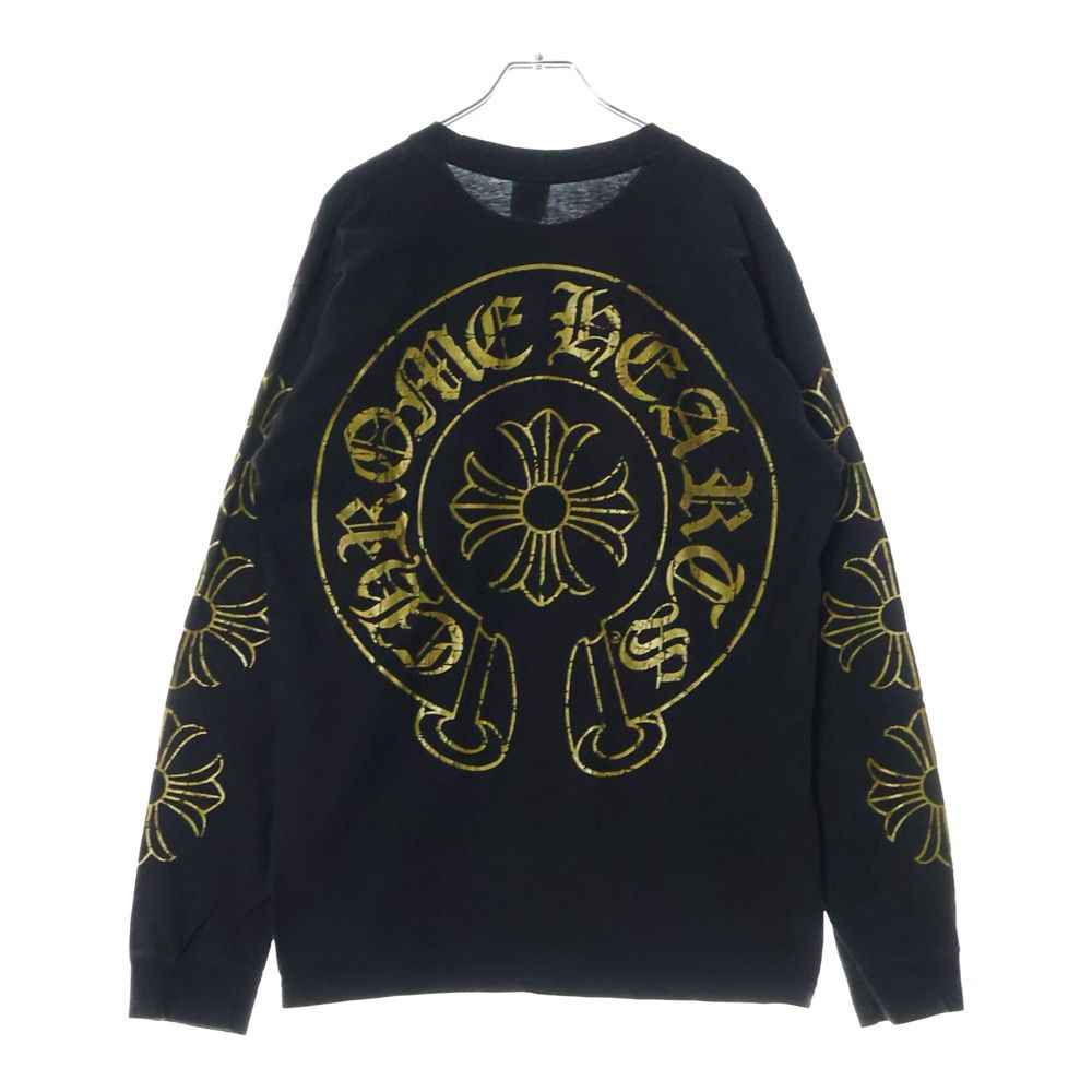 CHROME HEARTS (クロムハーツ) OLD CH PLUS L/S TEE オールド CH