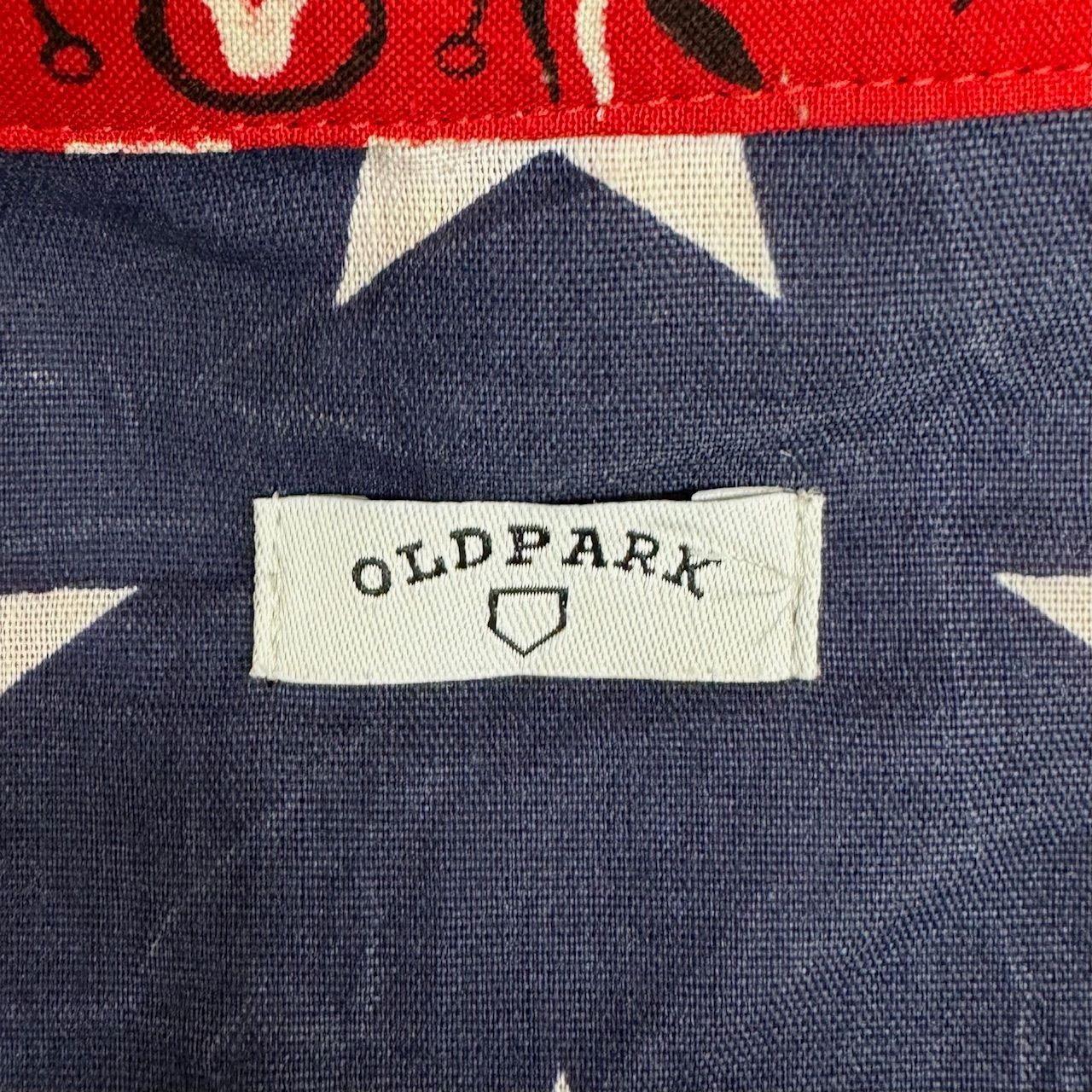 OLDPARK バンダナコーチジャケット 再構築 星条旗 ブルゾン ジャケット 