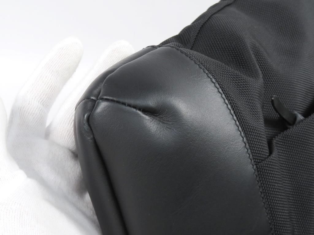 □美品□ ダンヒル 2WAY バッグ ハンド ショルダー ブラック ナイロン  