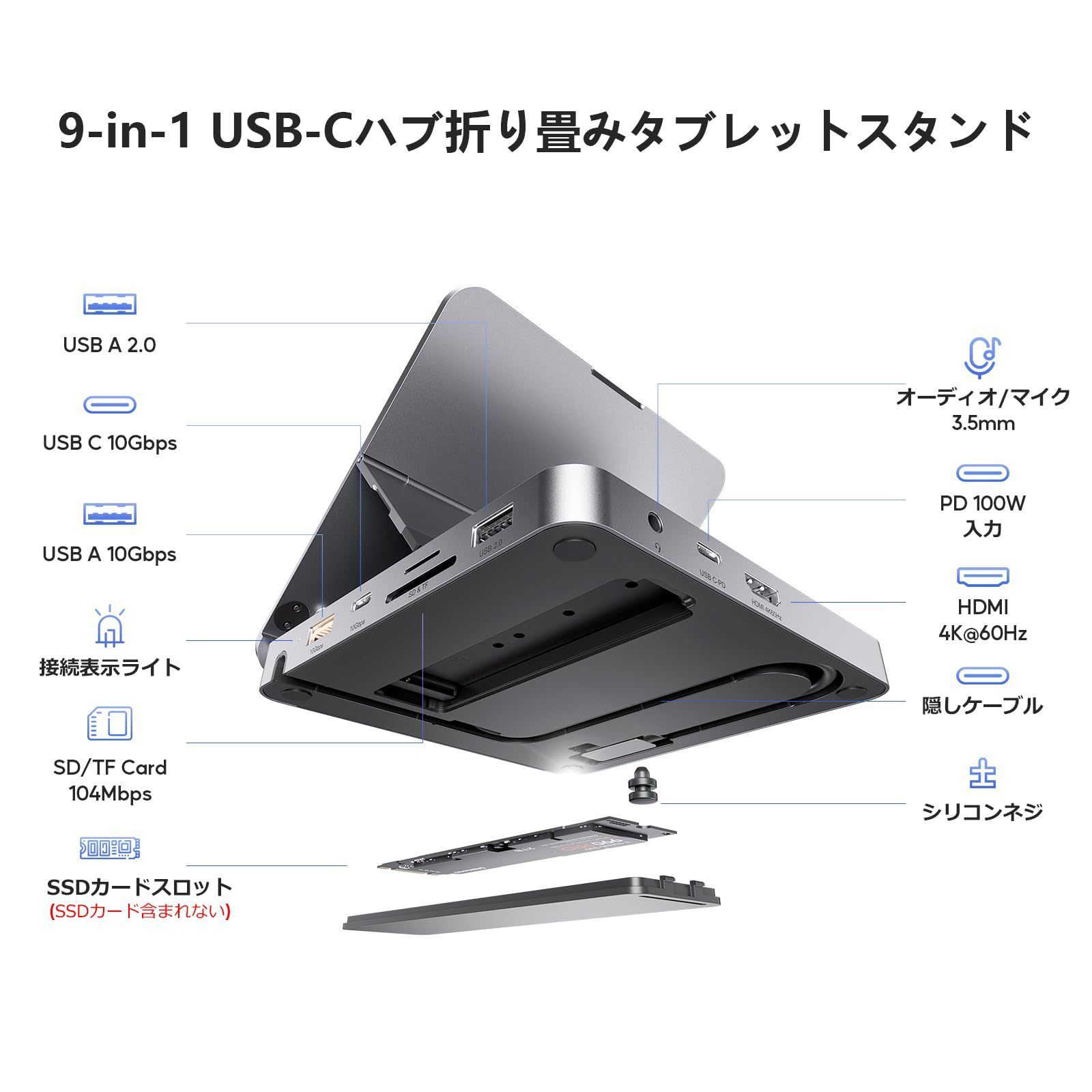 SSD含まれない iPad
