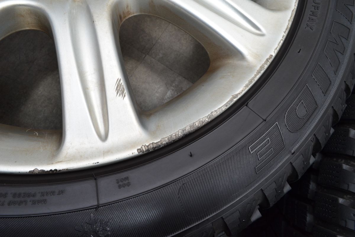 【送料無料】【即決品】ジャガー XJ 純正 18in 8J+49 PCD108 4本SET 車検用 ノーマル戻し スタッドレス用に XE XF XK にも 美品☆ ジャガー XJ 純正 18in 8J+49 PCD108 ☆ BRIDGESTONE BLIZZAK