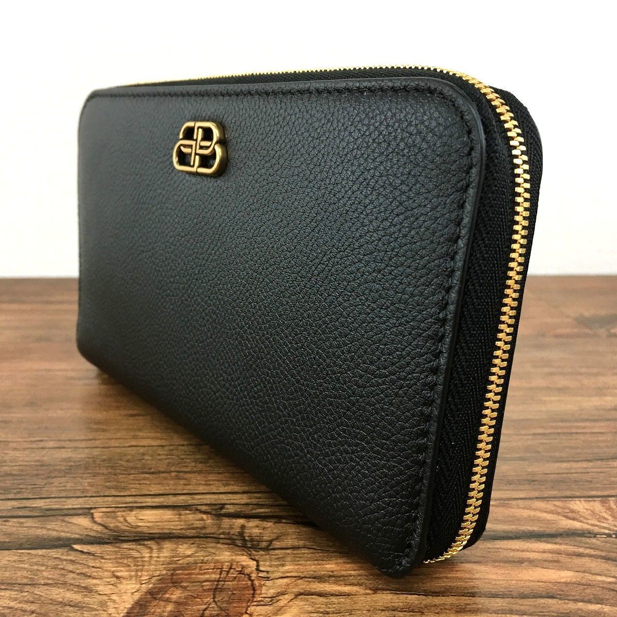 未使用品 BALENCIAGA ジップウォレット 601390 230 【初売り】 34000円