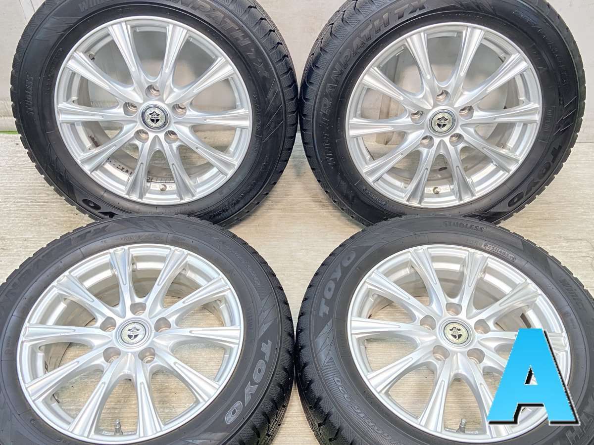 205/60R16  nトーヨータイヤ ウインタートランパスTX n　 ジョーカー n16x6.5 39 114.3-5穴 n中古タイヤ スタッドレスタイヤ ホイールセット 4本セットn w16240910033