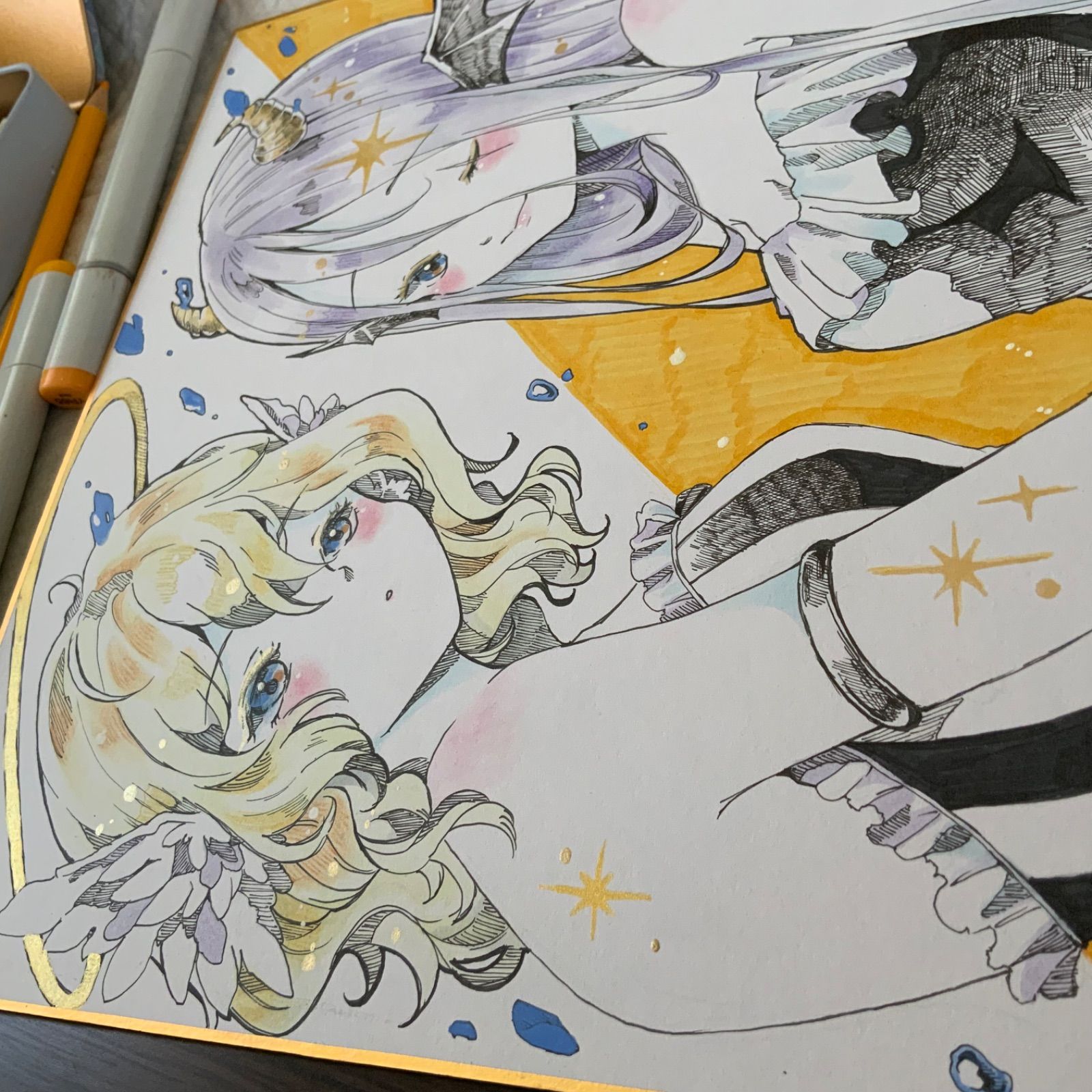 魔法使い☆「オリジナルイラスト絵画原画」 d10caf4fba4595b47e4a4f2c45099e