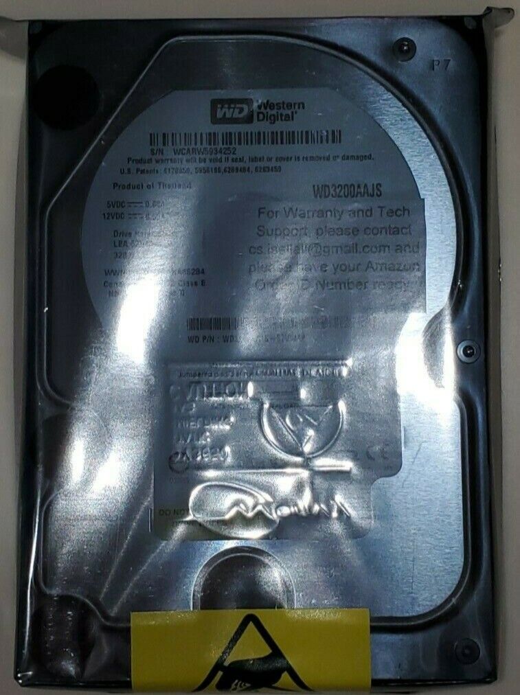 Western Digital WD3200AAJS-57VWA2， 320GB