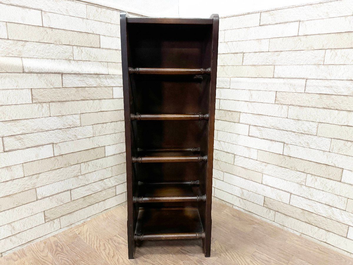 飛騨の家具 キツツキマーク 木製 スリッパラック オファー 5段