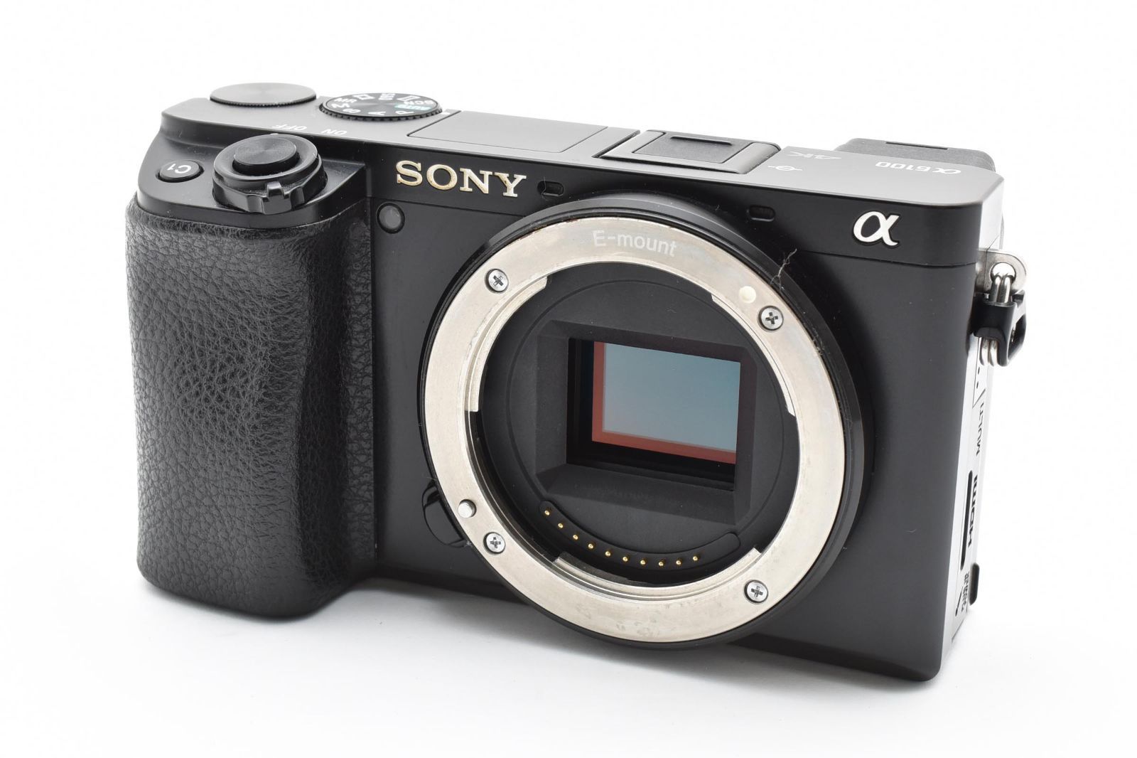 シャッター回数48193回！□美品□ SONY α6100 ボディ ブラック ILCE