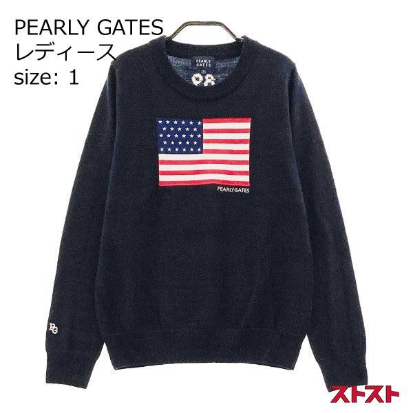 PEARLY GATES アメリカ国旗柄 セーター PEARLY GATES アメリカ国旗柄 セーター