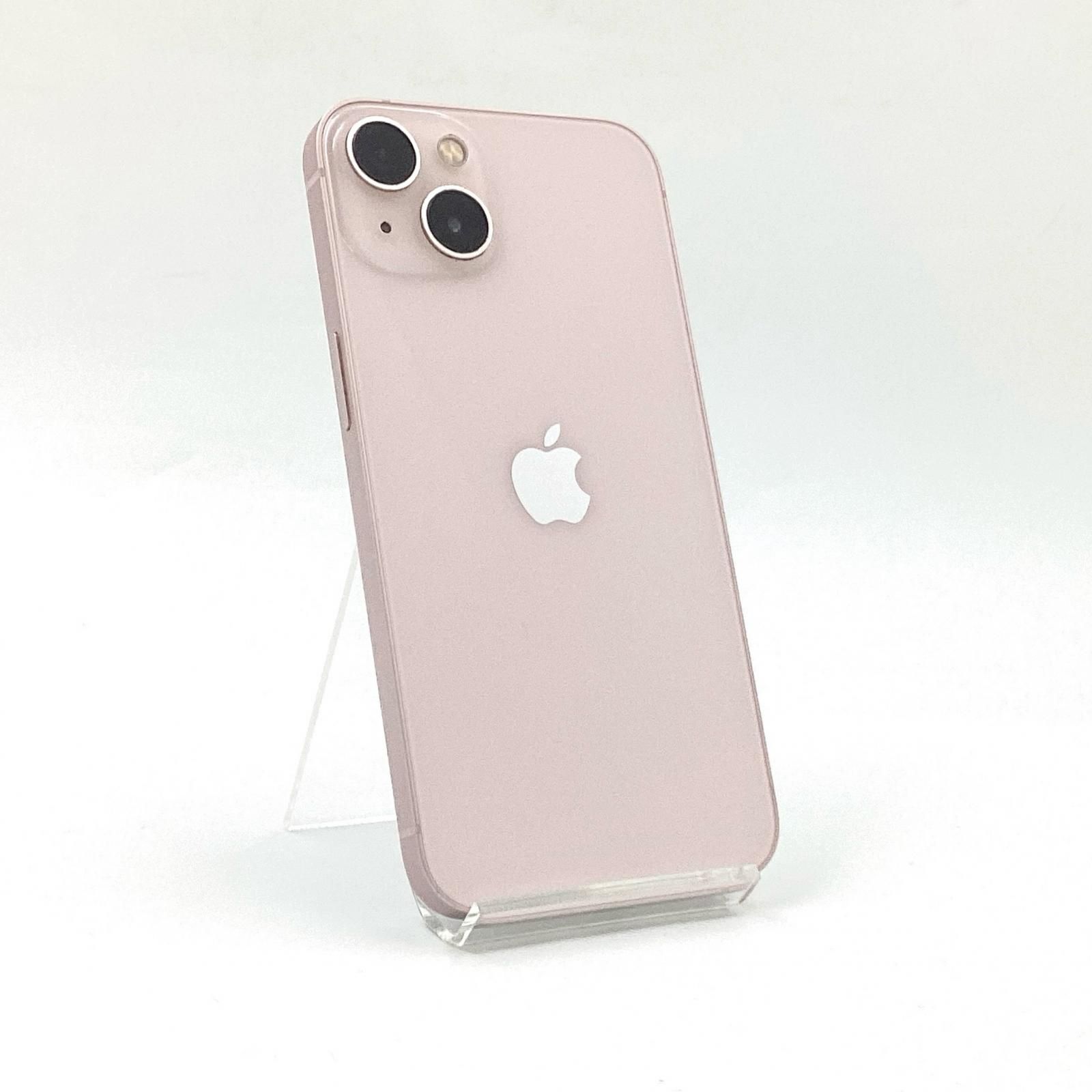 【全額返金保証】【最速発送】Apple iPhone 13 128GB ピンク docomo 白ロム 82% 動作確認済