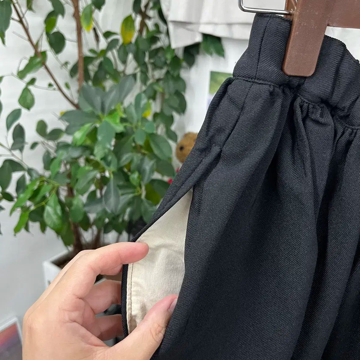 COMMEdesGARCONバルーンパンツ 濃紺（黒に近い）XS COMME des GARCONS(コム・デ・ギャルソン) ウーマンズ バルーン