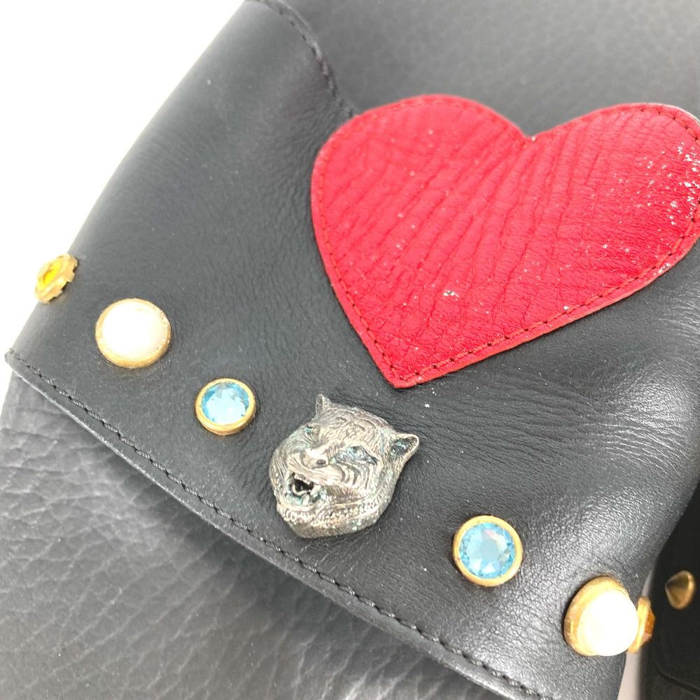 GUCCI グッチ サンダル キャットヘッド レインボー ラインストーン 靴 シューズ 454660 ラバー