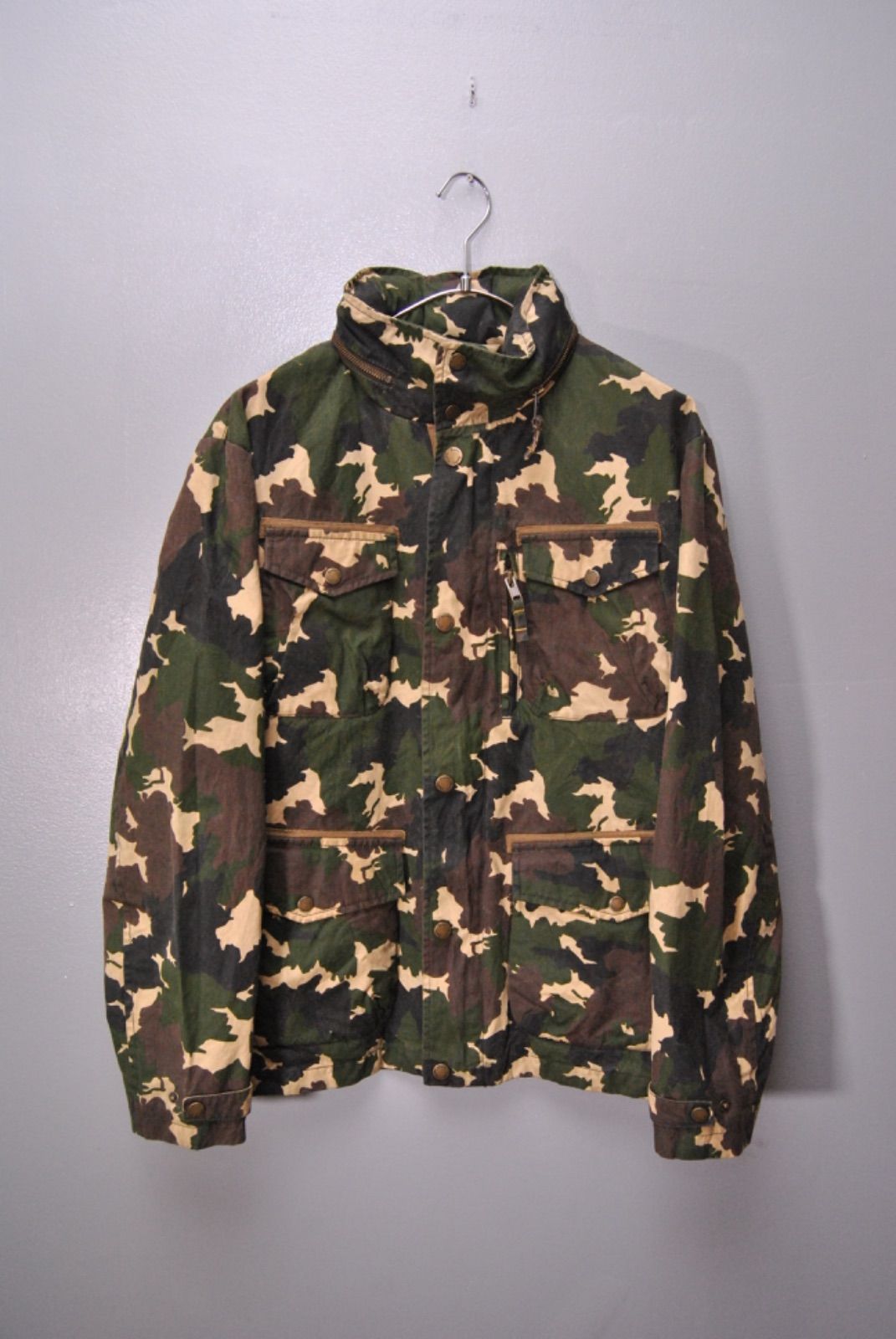BRITISH MILLERAIN WAXED M65 CAMO JACKET ブリティッシュミラ