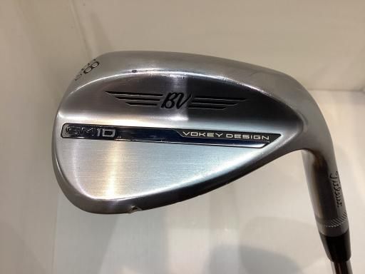 タイトリスト VOKEY SPIN MILLED SM10 ツアークロム 58°|12°D ウェッジ WG 純正特注シャフト フレックスS メンズ 男性用 右利き 右用 Dランク ゴルフクラブ
