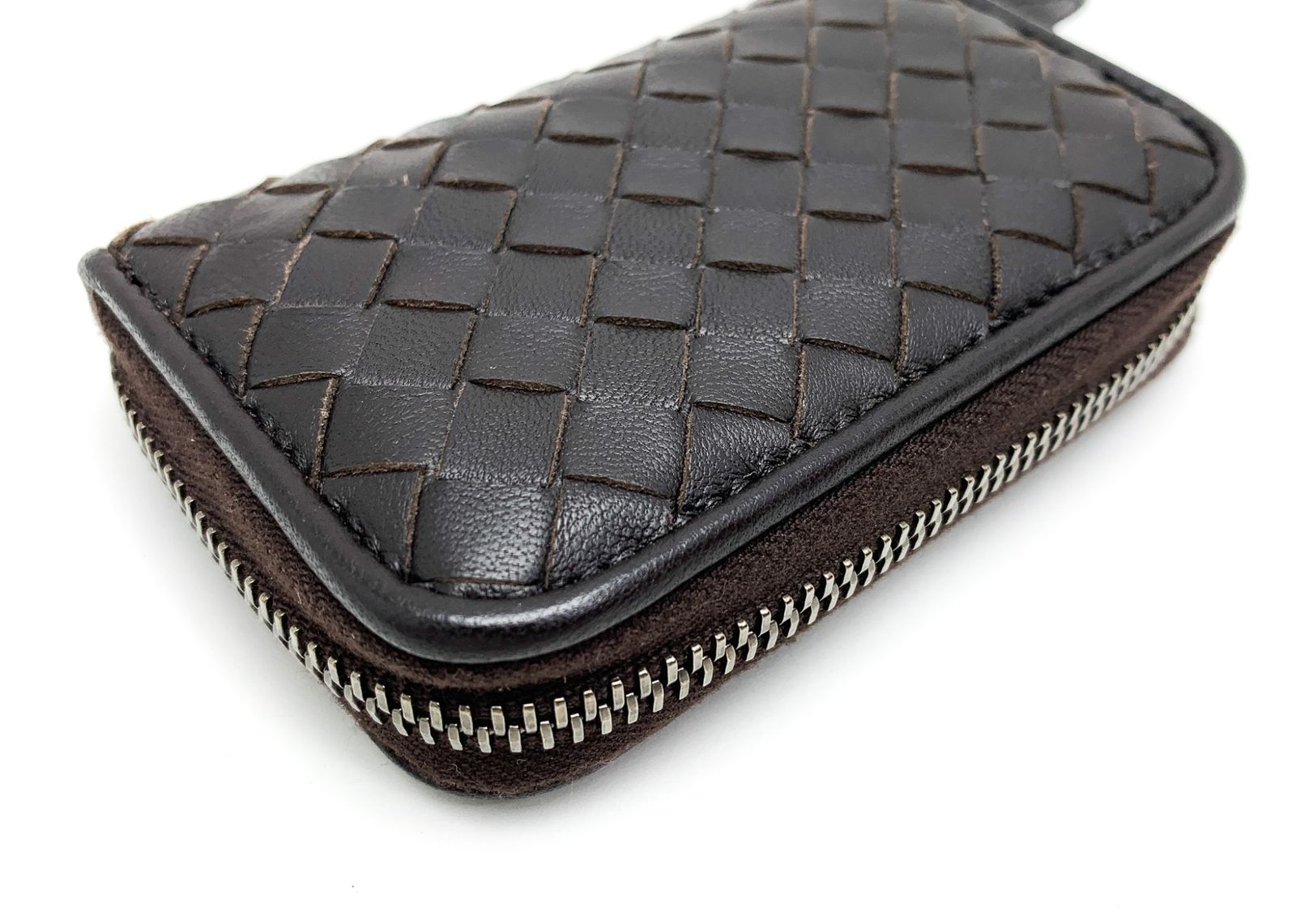 激レア】BOTTEGA VENETA ボッテガ クロコダイル コインケース 茶