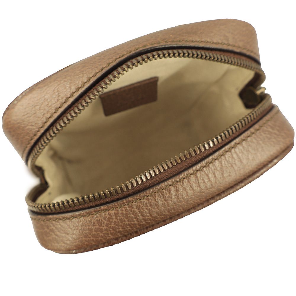 グッチ オフィディア ミニ メッセンジャーバッグ ショルダーバッグ 斜め掛け GGスプリームキャンバス レザー ベージュ ブラウン アンティークゴールド金具 598127 GUCCI