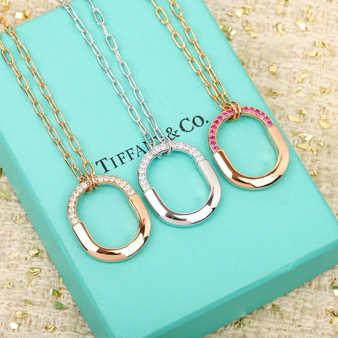 何でも揃う 専用の箱と袋付き】Tiffany&Co ミディアム ロック ティファニー アクセサリー