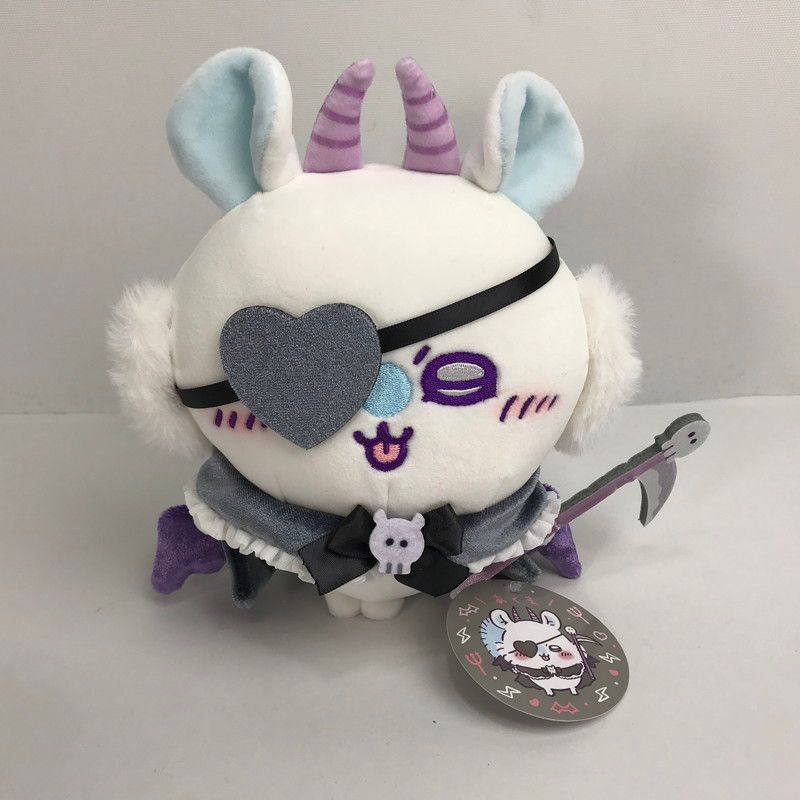 【中古】【未使用品】 ちいかわ あくまなモモンガS てんし＆あくま ぬいぐるみS タグ付き モモンガ 【039-240711-KY-2-fuz】