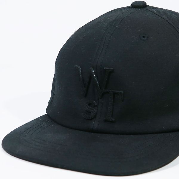 帽子 WTAPS x sacai Cotton Back Satin Cap 01 Black WTAPS Edition Cotton Back Satin Cap by sacai on Sale