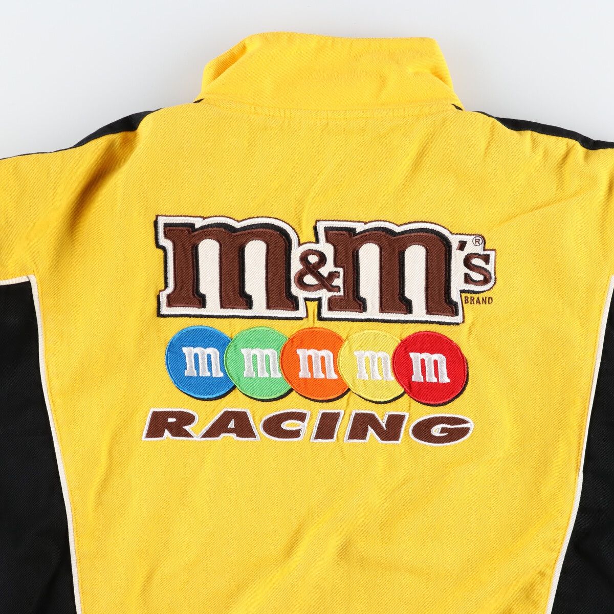★㊳【m&m's】 Mサイズ レーシングジャケット エムアンドエムズ d28a31e07bd084084f7406dc6f86be