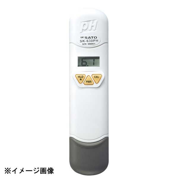 佐藤計量器製作所 SATO SK-630PH ポケットタイプペーハー計 606844