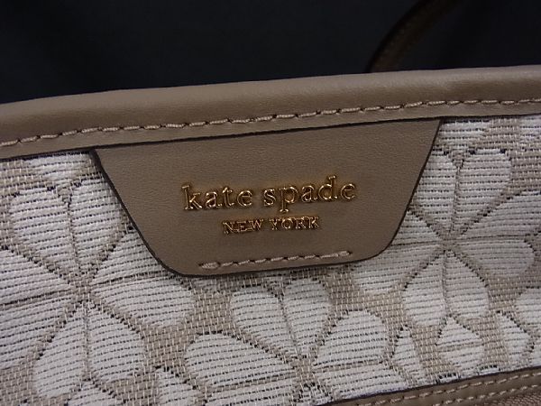 □新品同様□ kate spade ケイトスペード PXRUB271 フラワージャガード