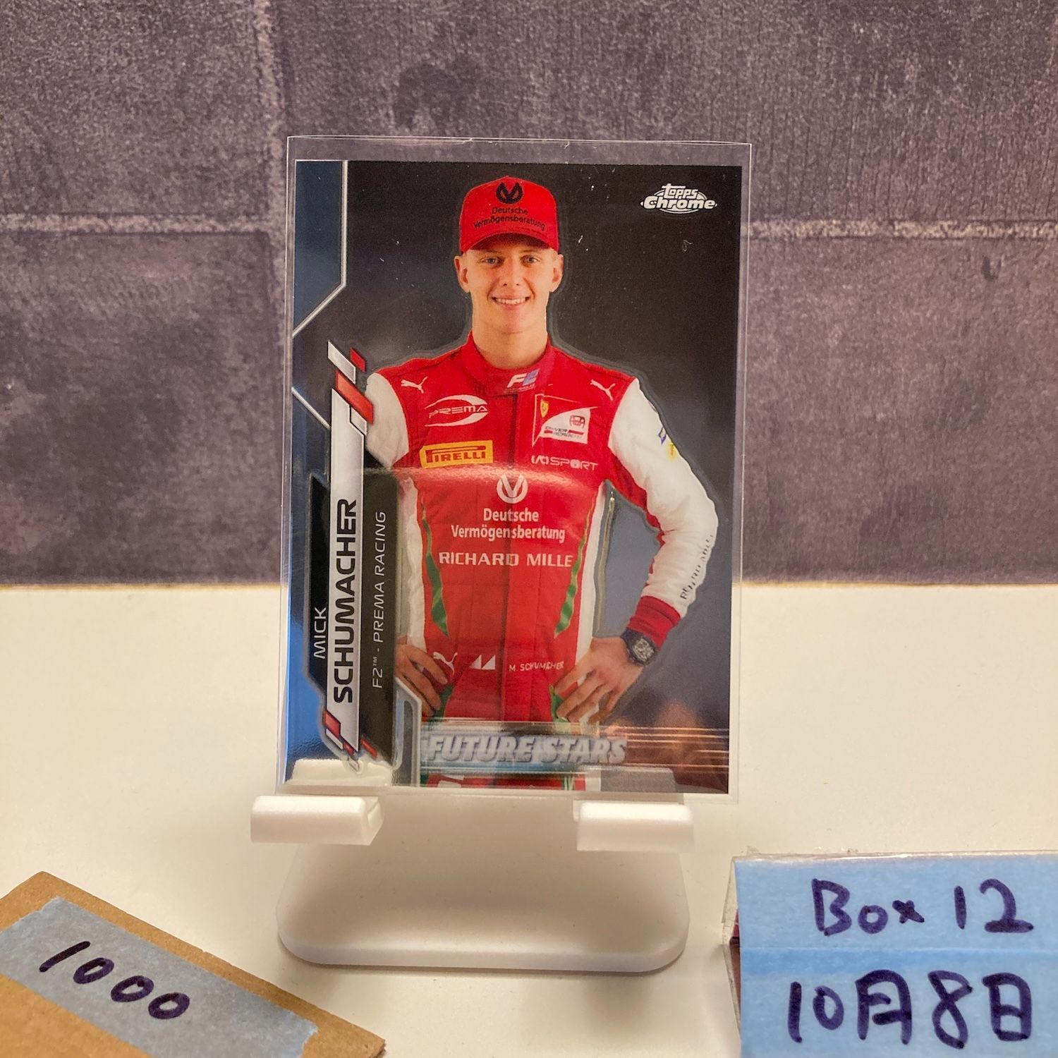 2020 Topps Chrome Formula 1 Mick Schumacher PREMA RACING Future