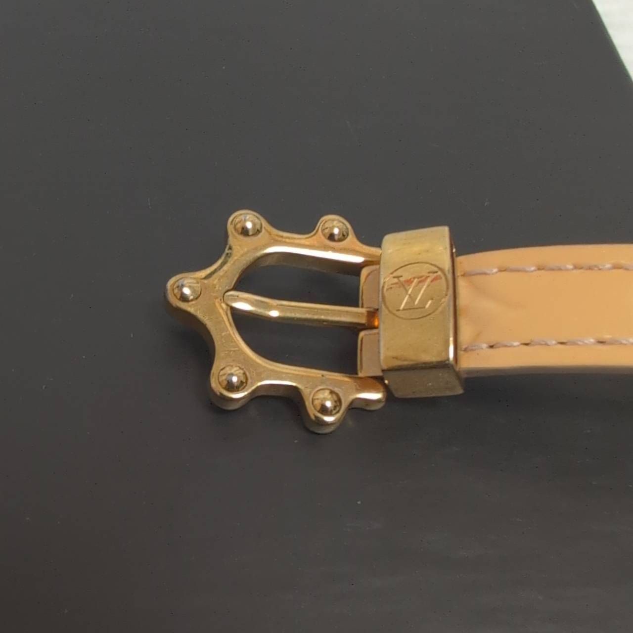 極美品 LOUIS VUITTON ブラスレ トリプルトゥール M91400 ヴェルニ