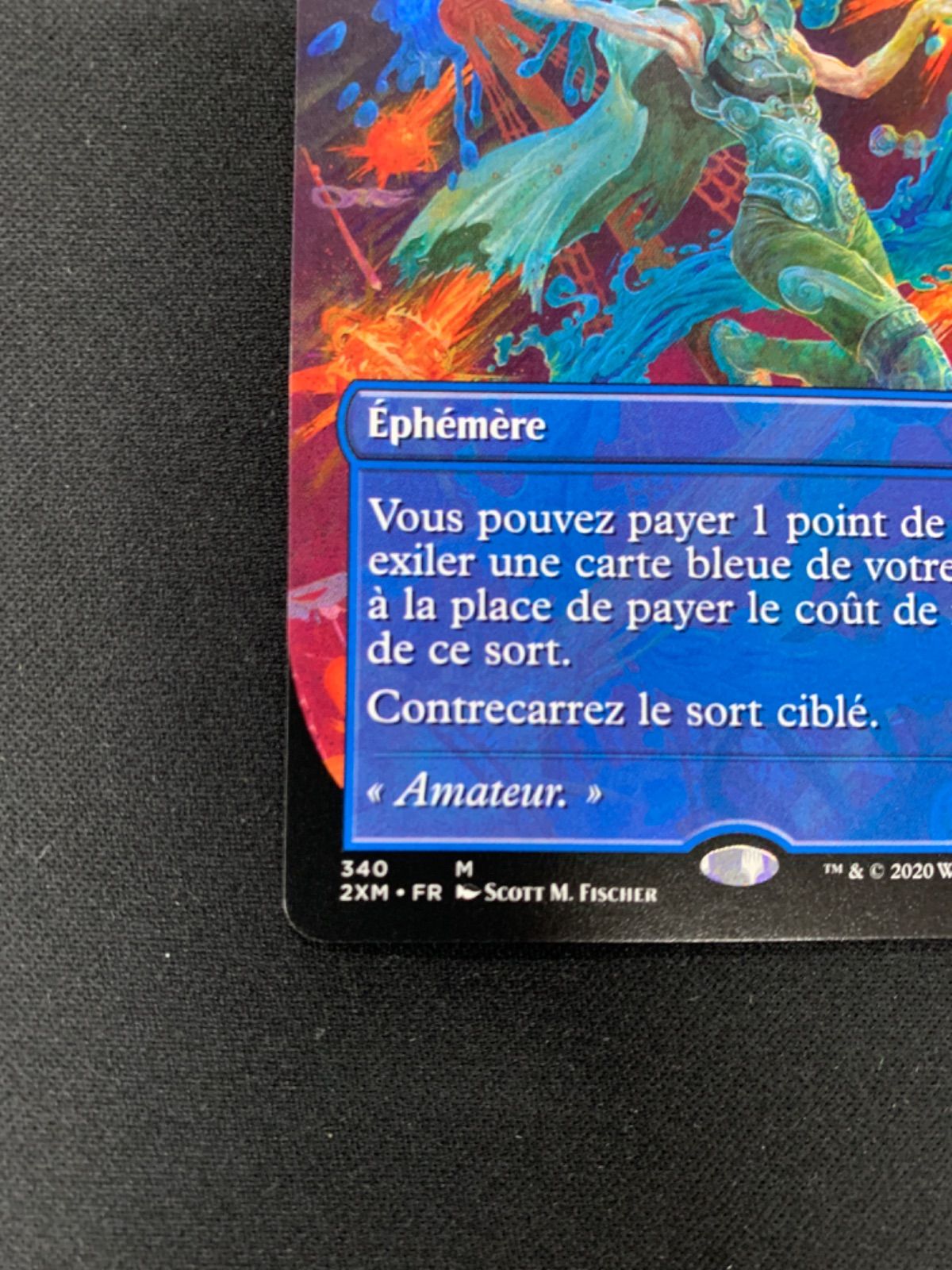 MTG 2XM-BT 意志の力 フランス語 Foil(340)□ボーダーレス□《意志の