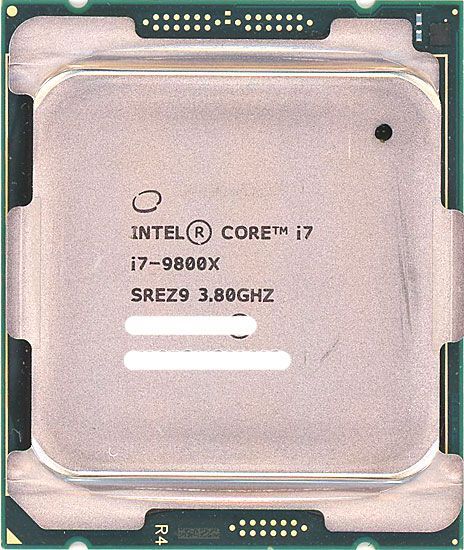 bn:13] Core i7 9800X 3.8GHz LGA2066 65W SREZ9 元箱あり - 家電・PC ...