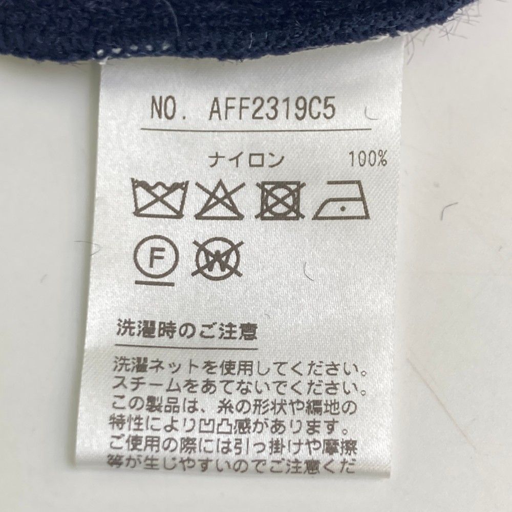 サイズ：M AND PER SE アンパスィ ニット セーター ネイビー系